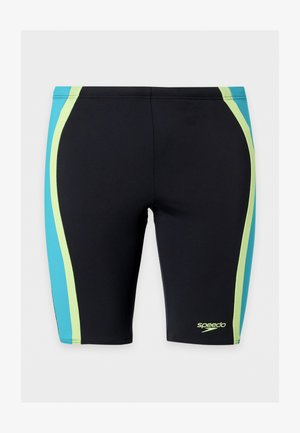 Speedo, SOLID SPLICE JAMMER - Caleçon de bain - anthracite/hyper teal