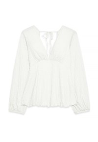 OPEN BACK BALLOON SLEEVE  - Palaidinė - offwhite