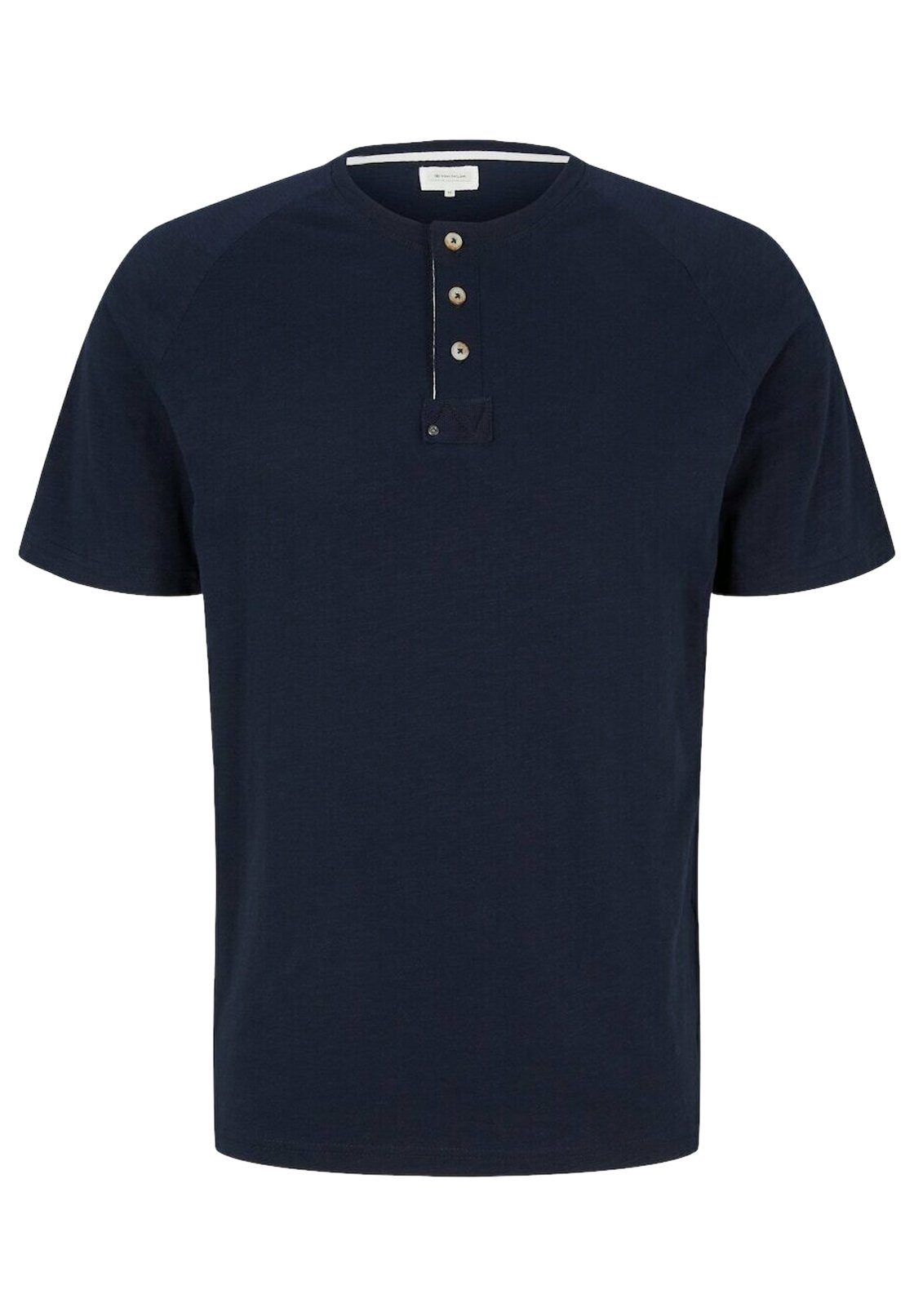 navy grandad t shirt