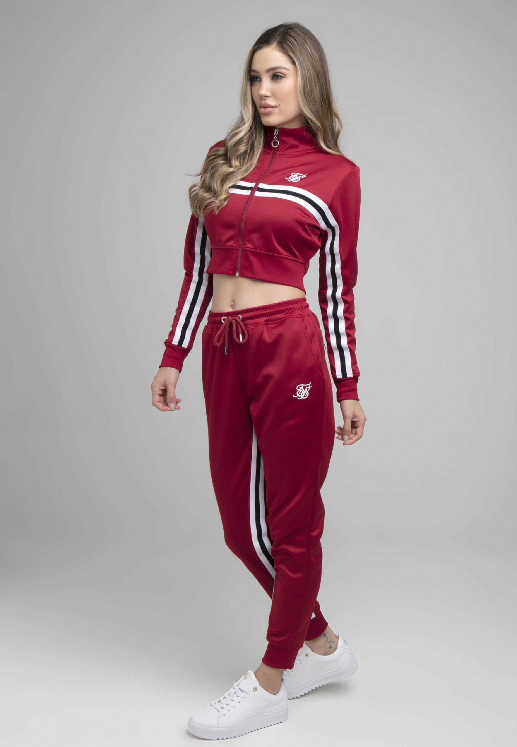 SIKSILK PROSPERITY - Sudadera con cremallera - red/rojo - Zalando.es