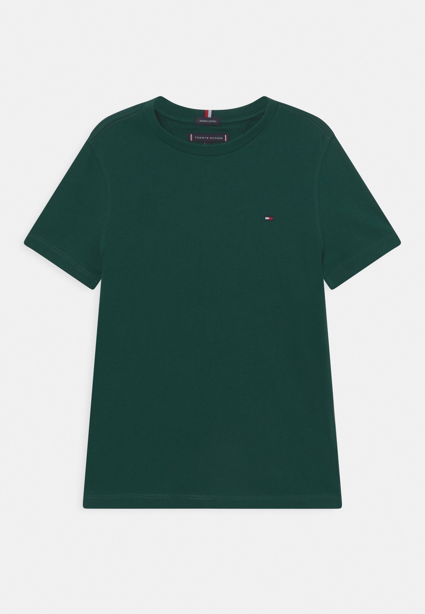 Tommy Hilfiger ESSENTIAL TEE Basic T-shirt ornamental green