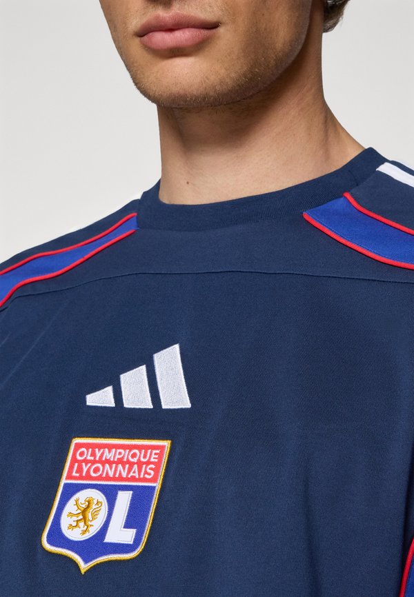 OLYMPIQUE LYONNAIS URBAN PURIST TEE - Print T-shirt - night indigo4
