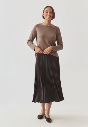BROOKE - Stickad tröja - beige