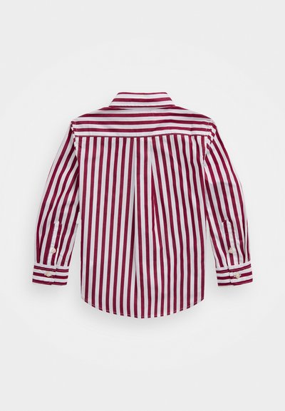 Polo Ralph Lauren STRIPED COTTON POPLIN SHIRT 7-14Y - Skjorta - white/red