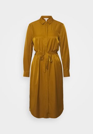 OBJEILEEN DRESS SEASONAL - Košilové šaty - tapenade