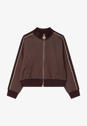 CARDIGAN - Zip-up sweatshirt - brown