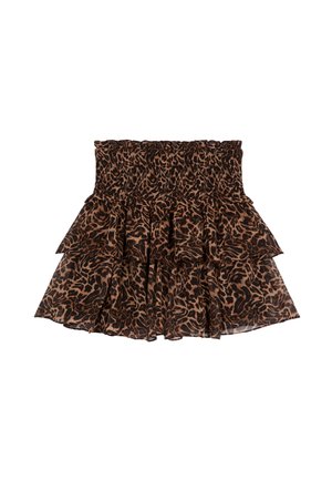 Jupe trapèze - leopard