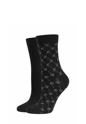 JOOP! SOCKEN DAILY ICONIC 2ER PACK - Socken - black