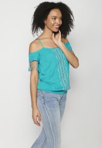 Koroshi HIGH SUMMER - Camicetta - menta   mint