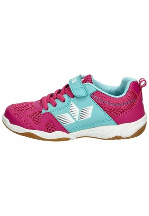 HALLENSPORT SPORT VS - Volleyball shoes - pink türkis