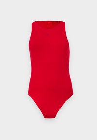Unselected, medium red