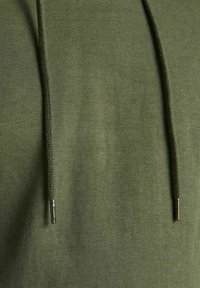 Jack & Jones JJEBASIC HOOD - Džemperis ar kapuci - forest night