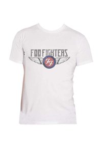 Paradiso Clothing FOO FIGHTERS FLASH WINGS - Print T-shirt - white