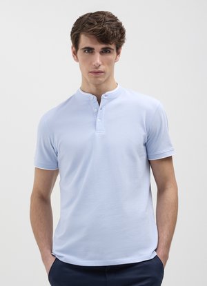 Calliope COREANA - T-shirt basic - azzurro