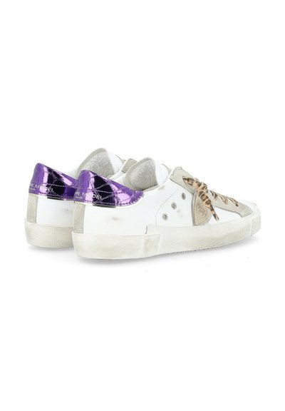 Philippe Model PARIS CON DETTAGLI ANIMALIER - Sneakers basse - bianco