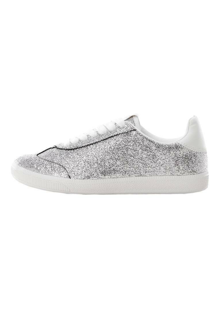 Mango SUPERG - Sneakers laag - silver/zilverkleurig - Zalando.nl