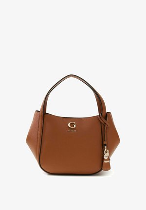 Guess, COLEEN SATCHEL - Sac à main - caramel