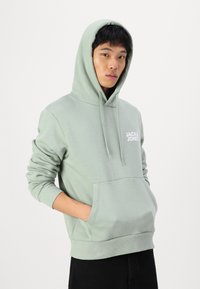 Jack & Jones JJECORP LOGO HOOD - Hoodie - iceberg green