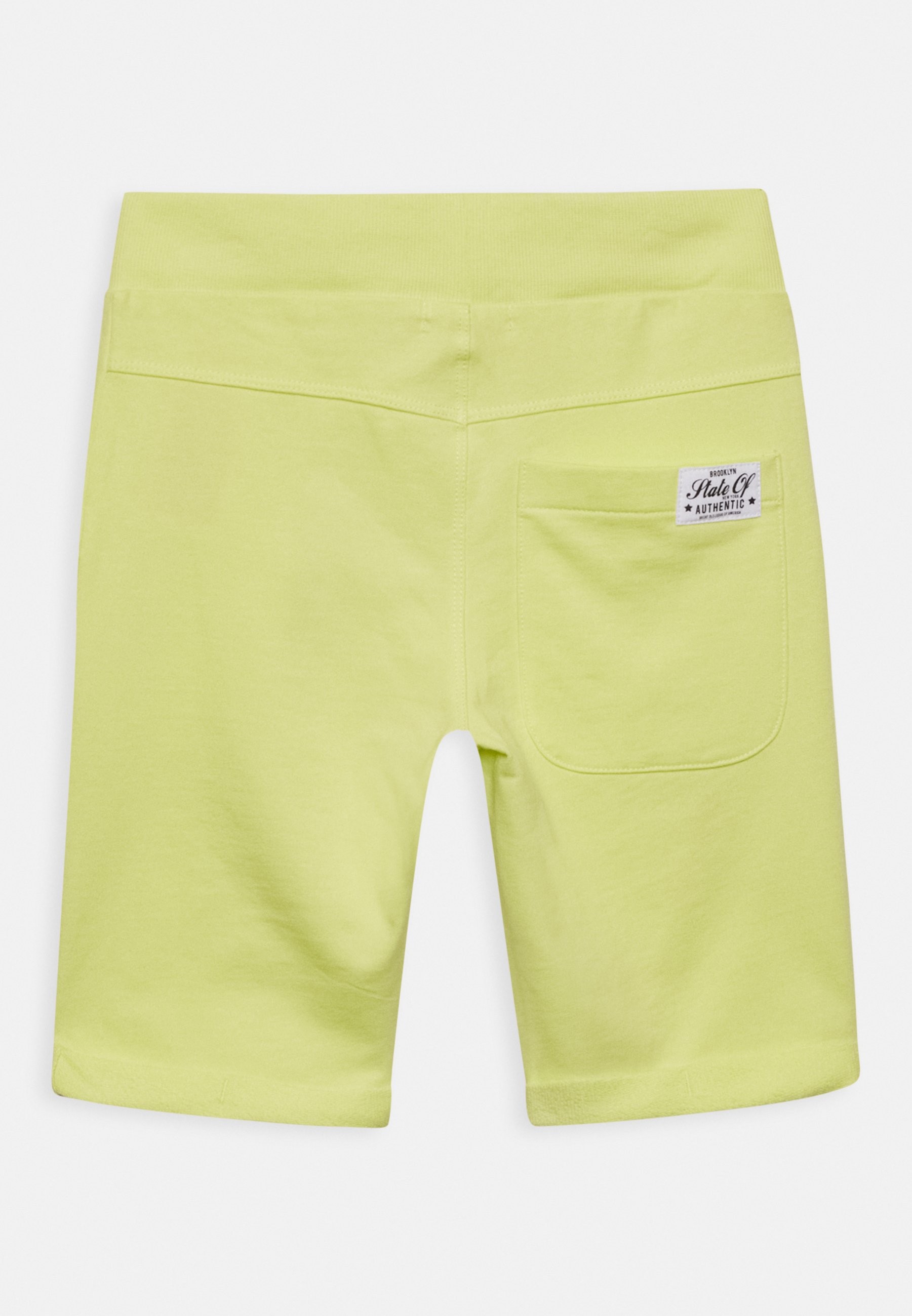 NKMVERMO LONG - Shorts - sunny lime 