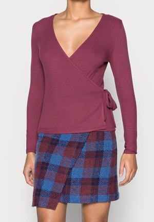 Camiseta de manga larga - bordeaux