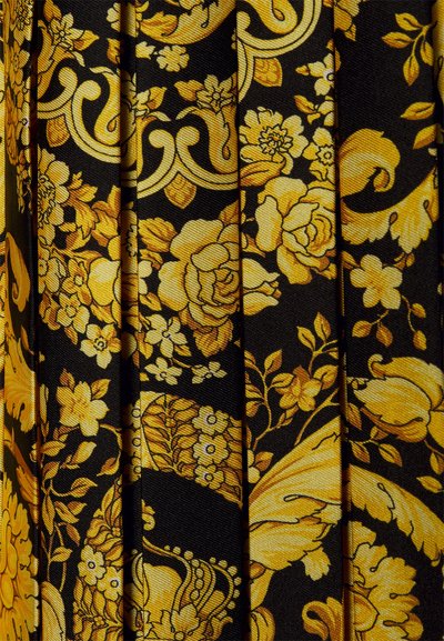 Versace SKIRT BAROCCO KIDS - Minirok - nero/oro