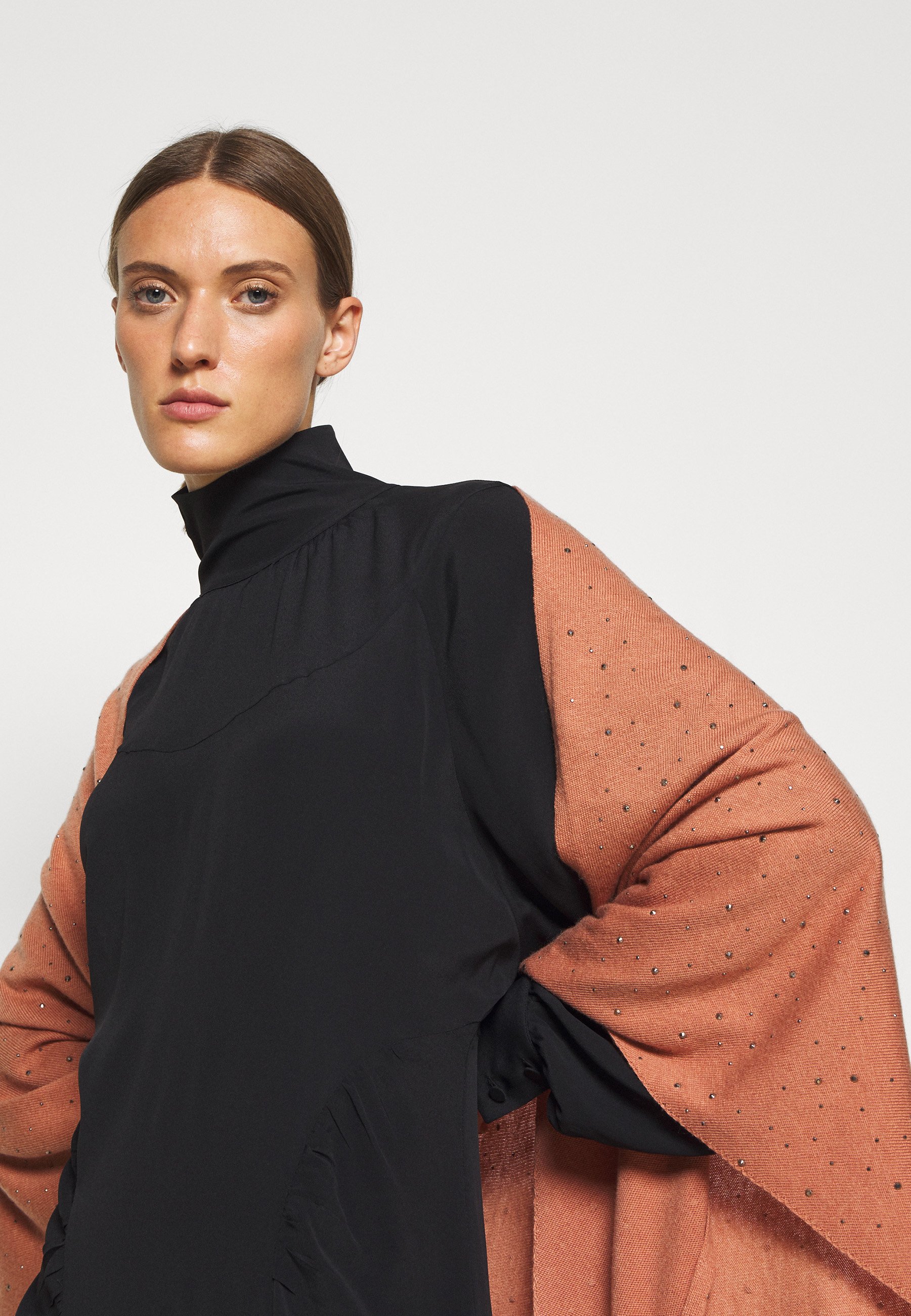 Women ALL OVER STUDS STOLE - Cape Women ALL OVER STUDS STOLE - Cape