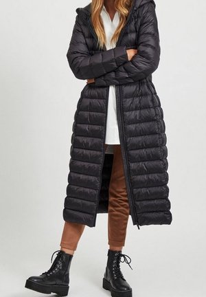 Abrigo de plumas - black