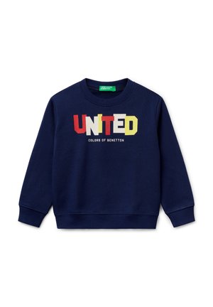 WITH PRINT - Sweatshirt - blue