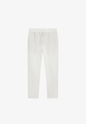 Massimo Dutti, Stoffhose - white