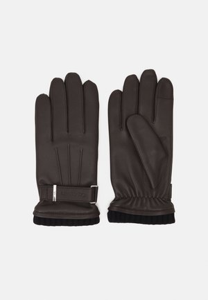 RIVET GLOVES - Hansker - dark brown
