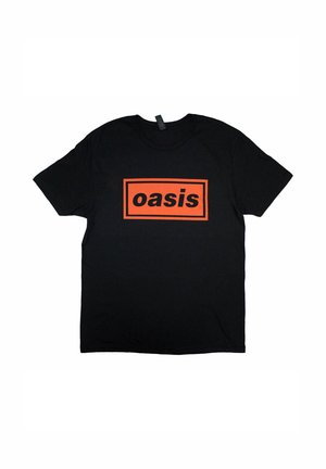 Print T-shirt - black