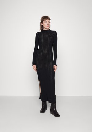 DONNA DRESS IVORY - Robe pull - black