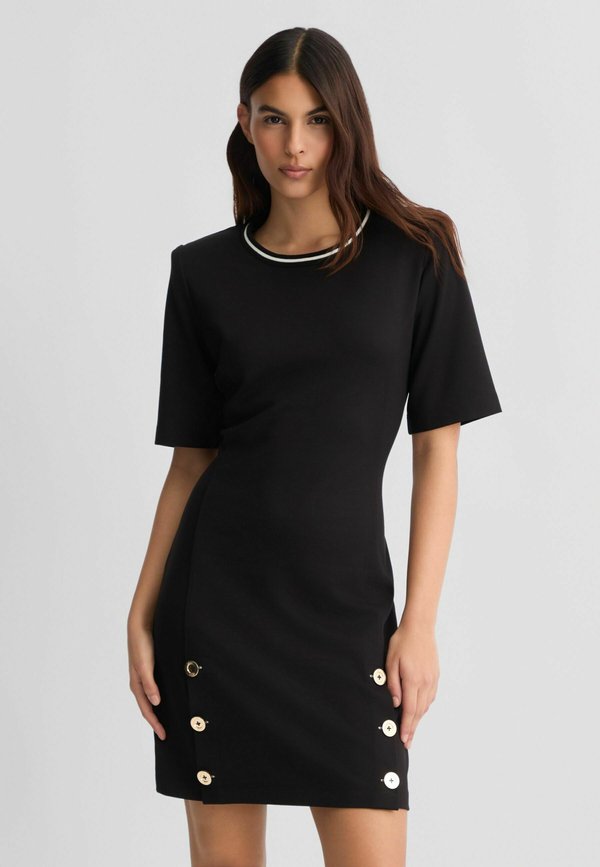 WITH BUTTONS - Jerseykleid