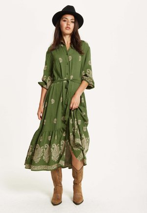 Shirt dress - green