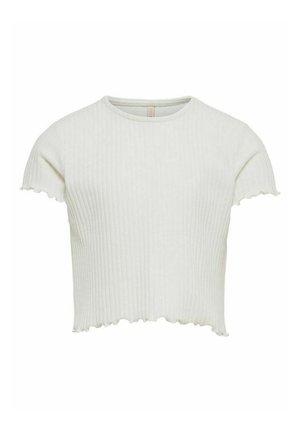 ONLY GIRLS KOGNELLA O NECK JRS - Basic T-shirt - cloud dancer