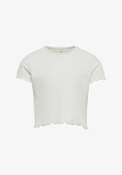 KOGNELLA S/S O-NECK TOP NOOS JRS - T-shirt basique - cloud dancer