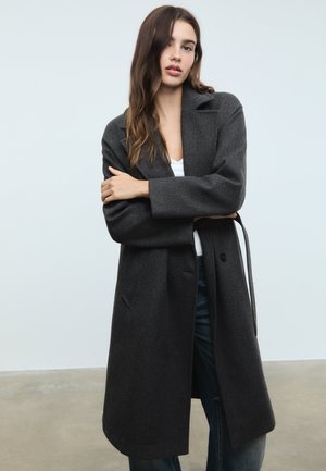 SOFT-TOUCH - Trenchcoat - grey