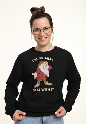 SNOW WHITE GRUMPY DEAL - Sweater - black