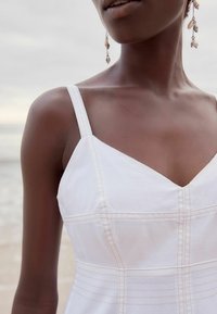 Next STRAPPY PETITE  - Maxikleid - ecru