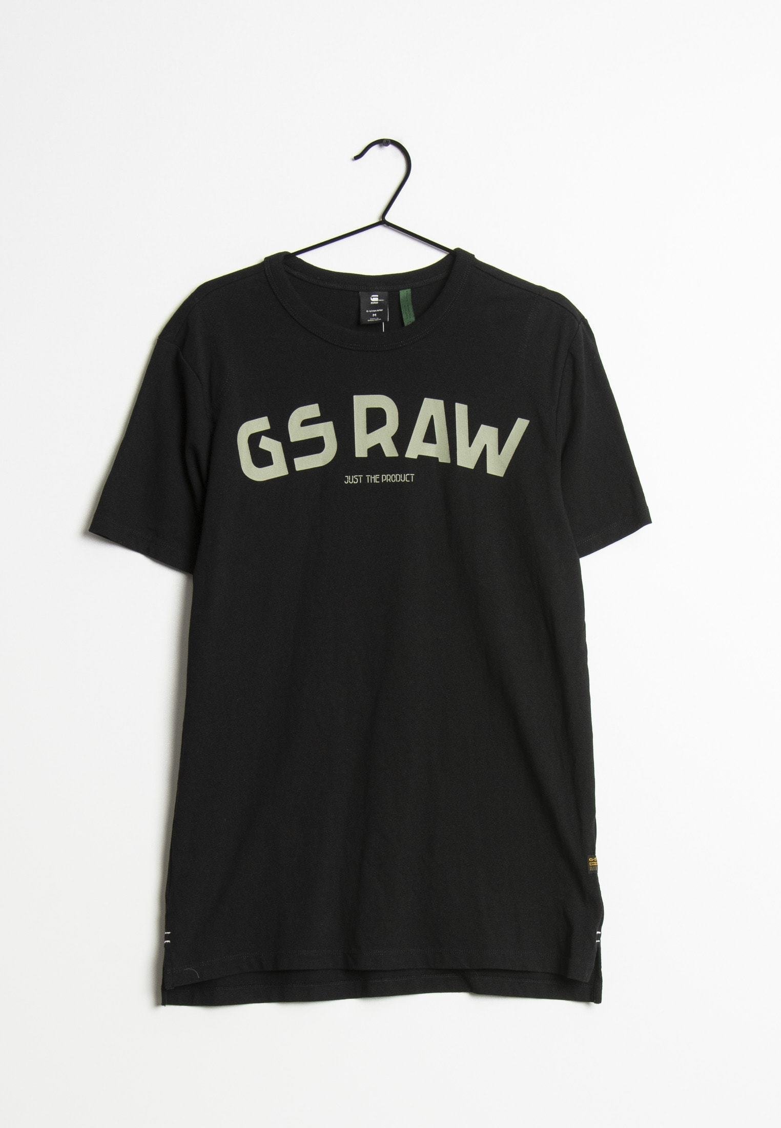 G-Star T-shirt med print - black/svart 