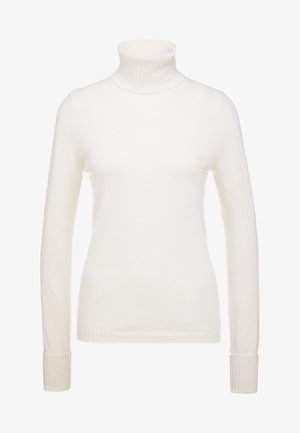 FTC Cashmere Striktrøje - pristine white
