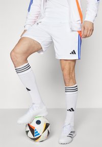 adidas Performance TIRO24 TRAINING SHORT - Spordišortsid - white/lucid blue/app solar red