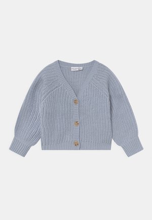 NMFVALEA SHORT - Strickjacke - heather