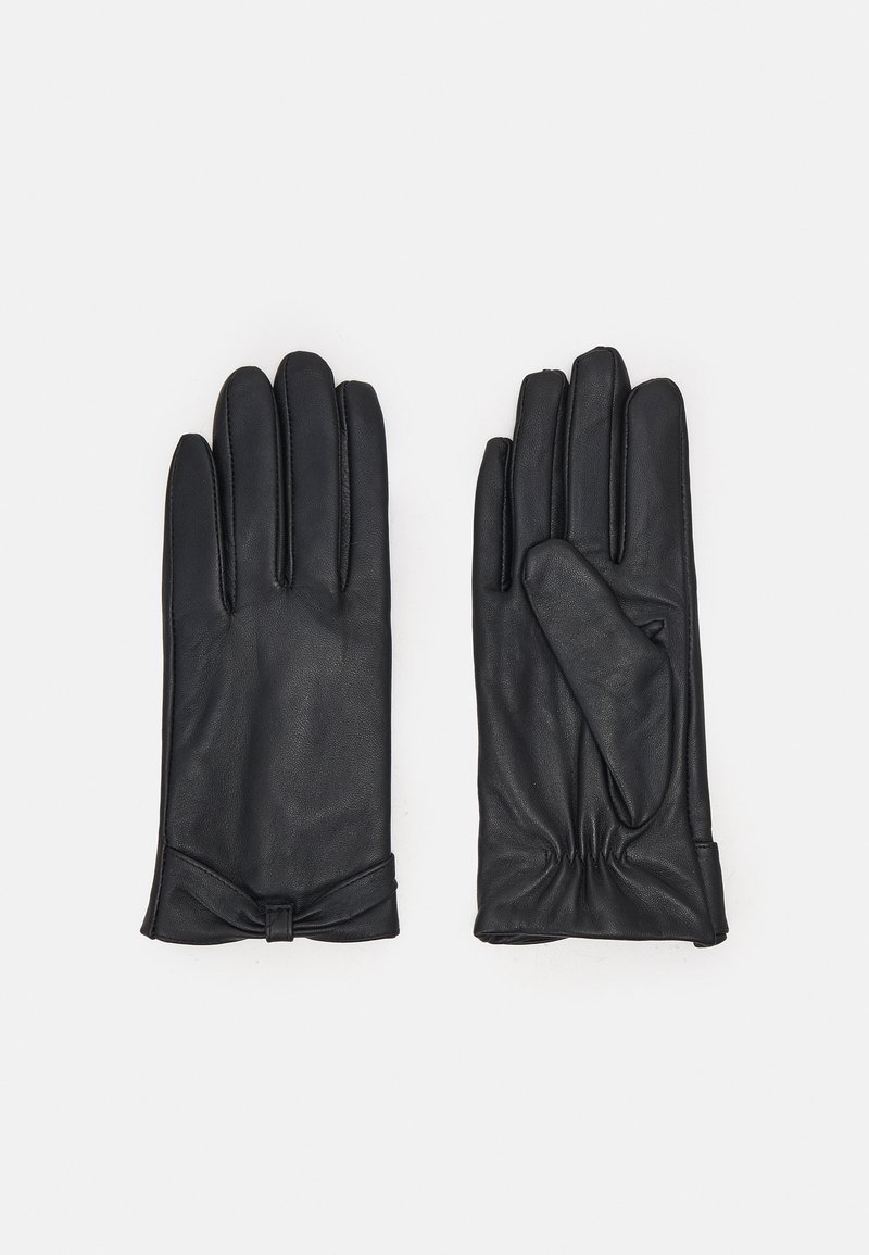 Anna Field LEATHER - Gloves - black
