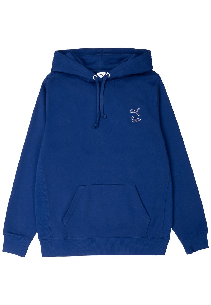 Puma Felpa con cappuccio - blau
