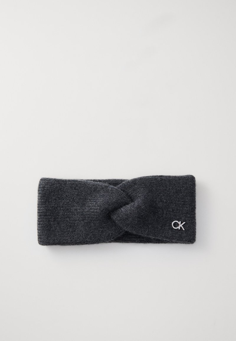 Calvin Klein CHUNKY HEADBAND - Paraorecchie - black
