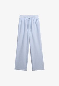 Wybrany, azure blue stripe oxford