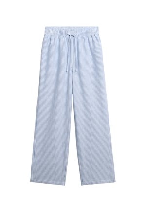 Superdry & Co Broek - azure blue stripe oxford