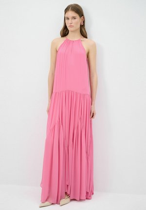 SLEEVELESS WITH GATHERED DETAIL - Maxi dress - pink