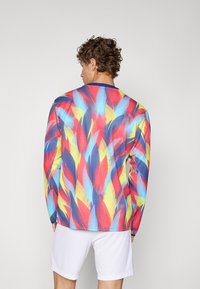 adidas Performance ARSENAL FC 25/26 PRE-MATCH WARM TOP - Klubové oblečenie - victory blue/pure ruby/bright yellow/bright cyan